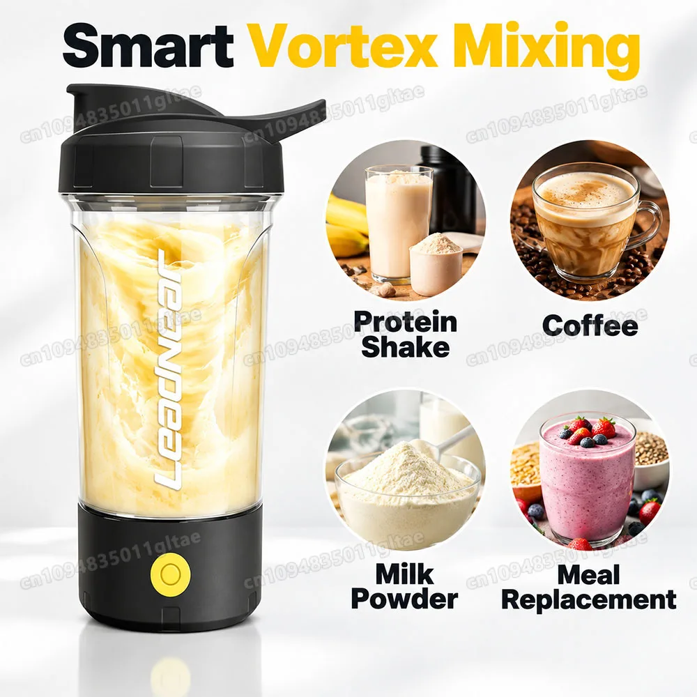 New Electric Shaker Cup 400ml Self-Stirring Intelligent Shaker Protein Shake Meal Replacement Portable Outdoor Sports Mixing CUP