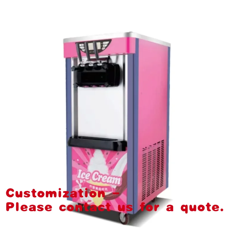 

Customize.High Productivity Commercial Soft Automatic Cleaning and Cone Maker with Yogurt Milk Ingredien
