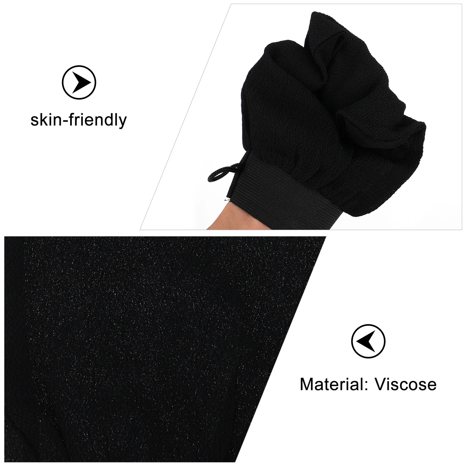 1 زوج غسل الجسم قفازات التقشير دش تنظيف حمام قفاز مزيل الجلد الميت السلس لينة أداة تنظيف الجلد