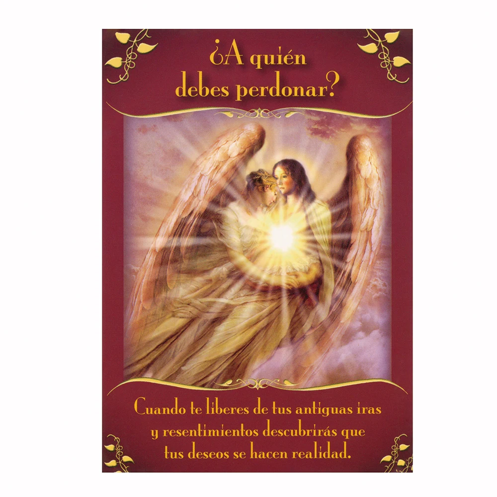 Mensajes Mágicos de las Hadas:Cartas Oráculo.Idioma Español（Múltiples cartas de oráculo en español）12CM*8.7CM oracle en español
