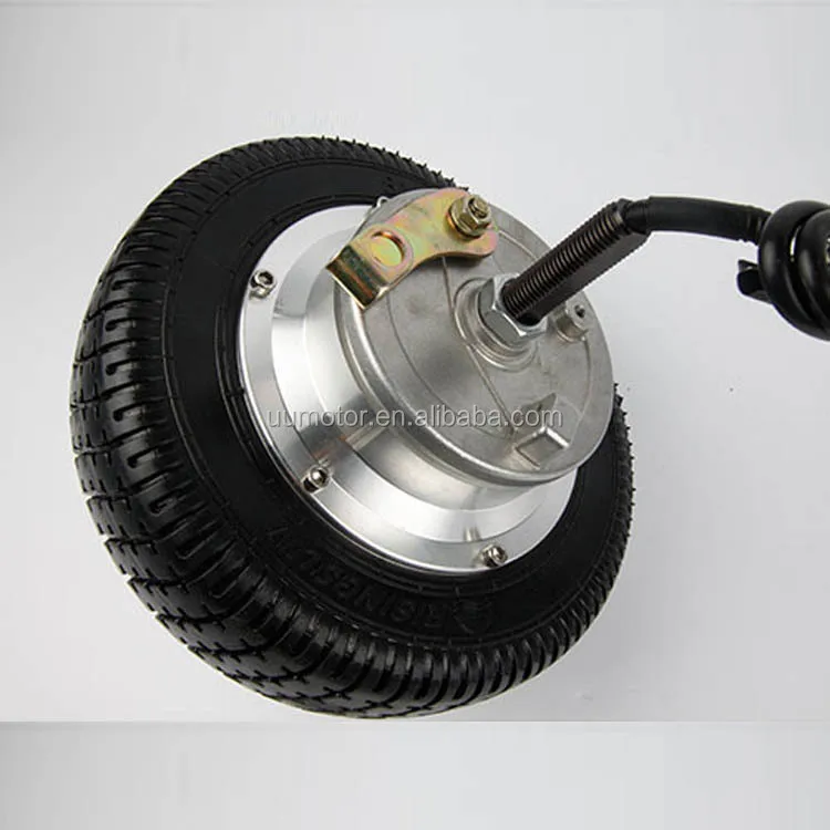 

12V-48V 65W-500W brushless dc geared 8 inch drum brake hub motor