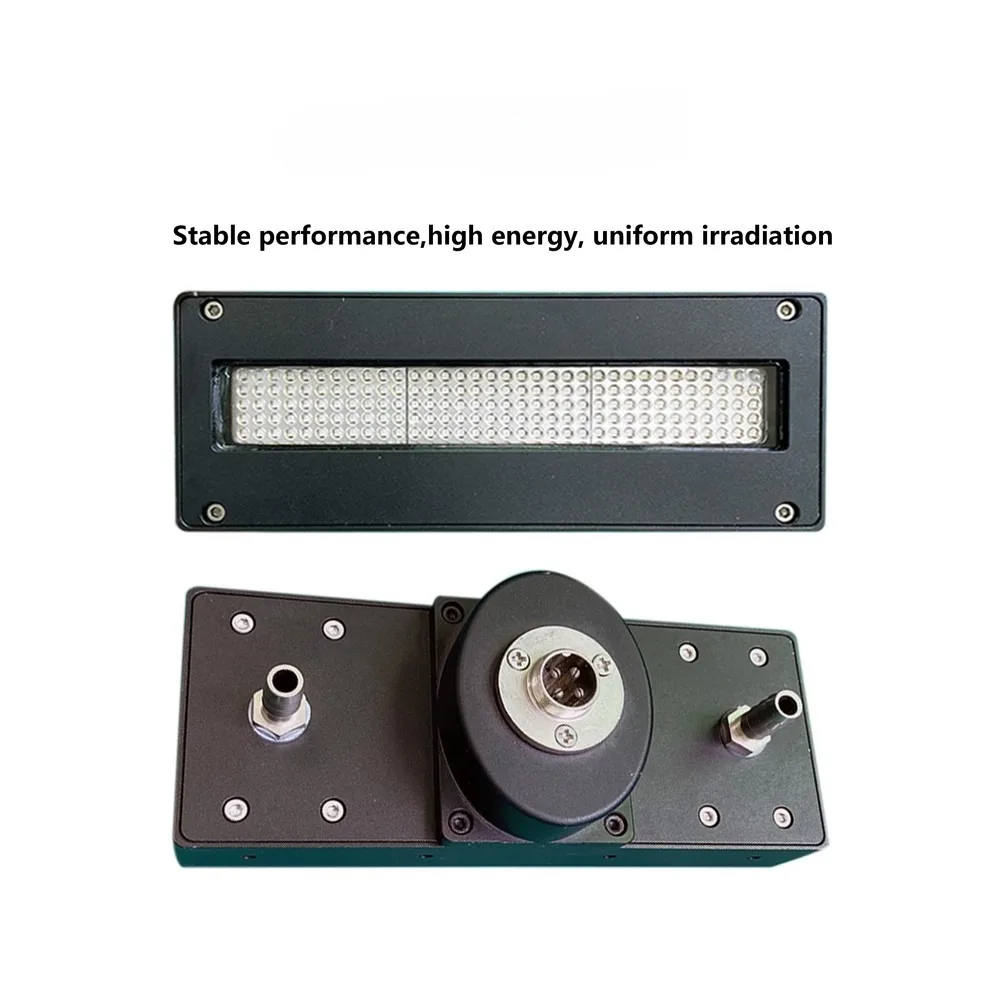140x15mm UV LED Light for UV Oil Glue Paint Coating Curing Inkjet Printer Flexible Packaging Digital Printing Label