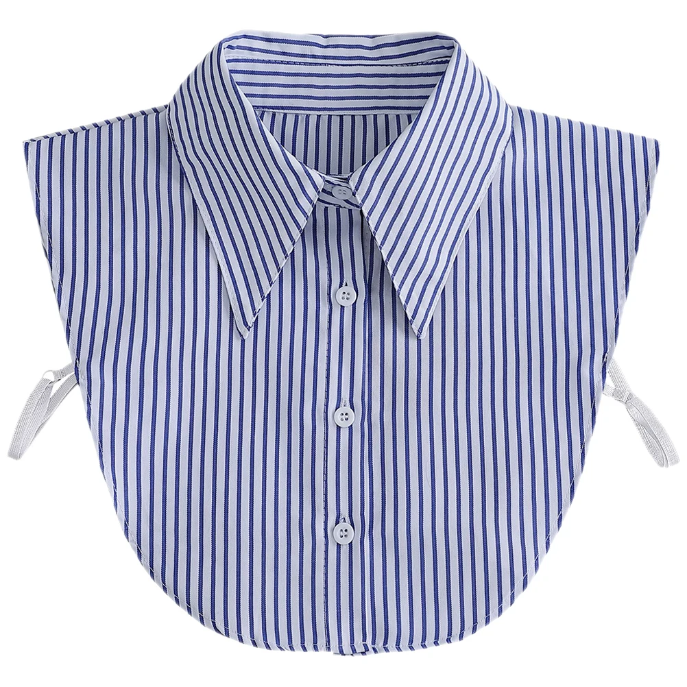 

Women'S Fake Blouse Dickey Detachable Shirt Cotton Clothing Accessory Fashion False Blouse Collar For Office Lady Simple Design