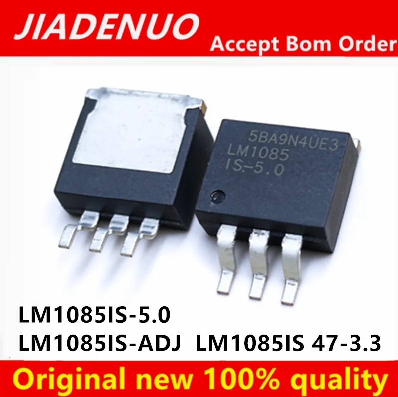 (5piece)100% New LM1085 LM1085IS-5.0 LM1085IS-3.3  LM1085IS-ADJ LM1085IS 3.3 LM1085IS 5.0 LM1085IS ADJ TO-263 Chipset