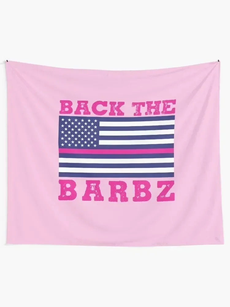 Back The Barbz Flag Love Barbs Loyal Fan Tapestry Decorations For Room Bedroom Decoration Tapestry