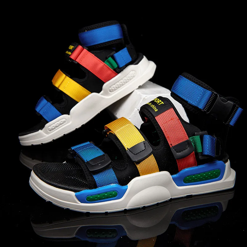 

Men's Sandal Outdoor Casual Sandals for Men Cool Beach Shoes Waterproof Non-slip Hiking Beach Slippers for Woman Summer Shoes