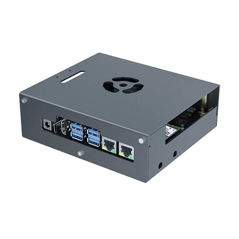 FFYY-Mendukung Instalasi Kamera untuk D-robotics untuk RDK S100 Cangkang Aloi Aluminium Pendingin Pasif untuk Papan Pengembangan RDK S100