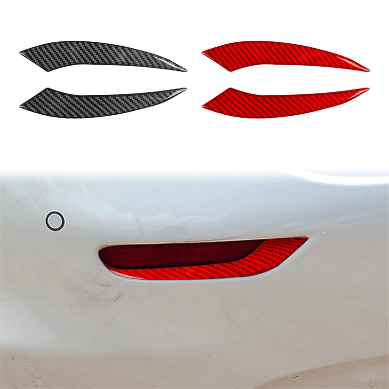 

Для Infiniti Q50 2014-2020 автомобильные аксессуары из настоящего углеродного волокна, передняя и задняя панель, декоративная крышка, декоративная наклейка