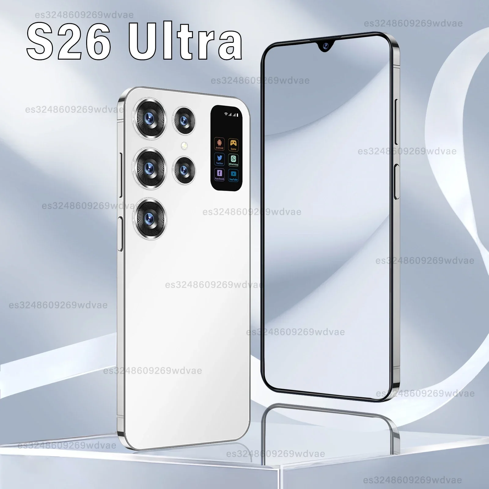 Original S26 Ultra smartphone Snapdragon8 gen2 16G+1TB 7000mAh 48+72MP dual SIM dual standby 5G phone Android 13 phone