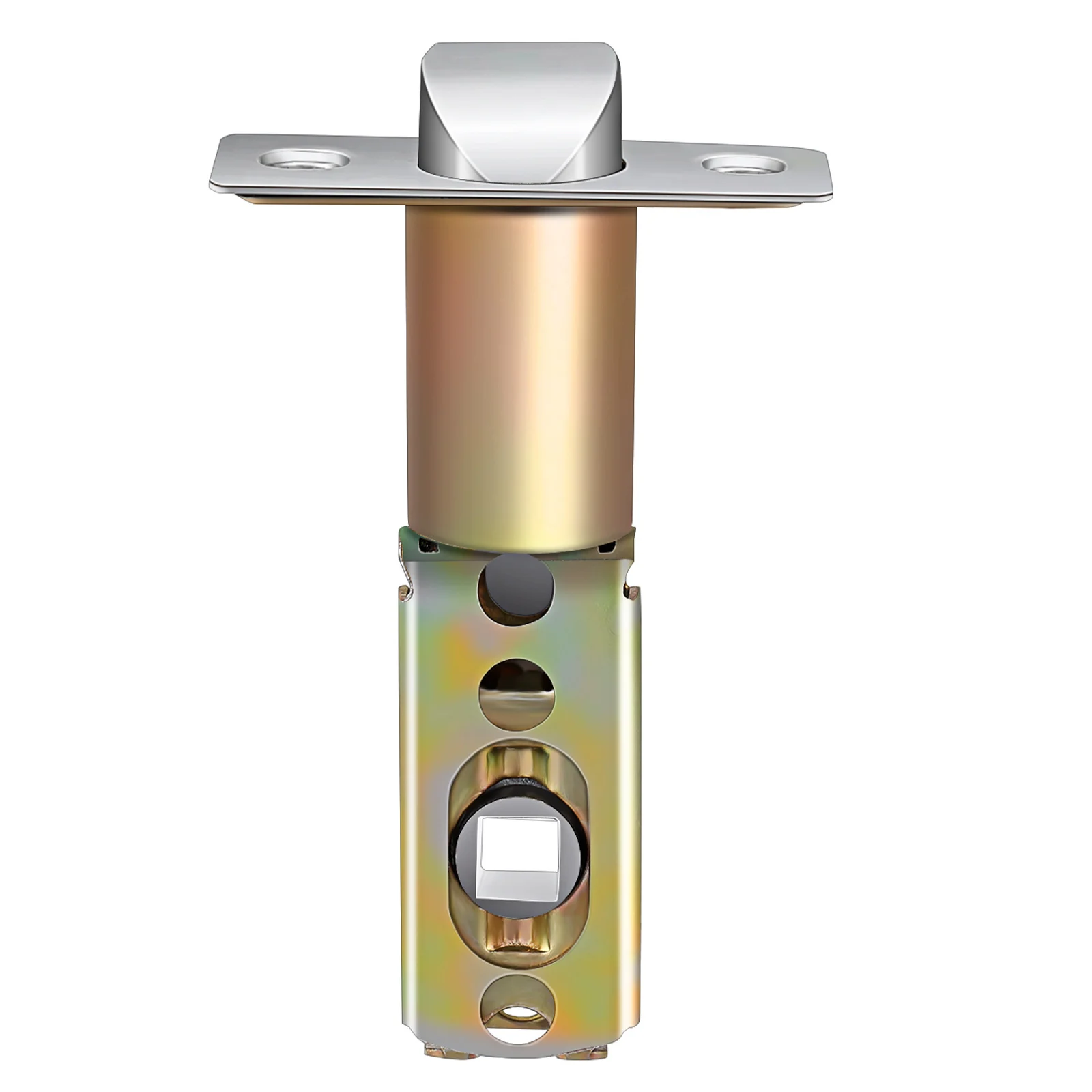 

Adjustable Door Latch 45° Universal For 2-3/8'' 2-3/4'' Backset Interior Front Door Lock Replacement Zinc Alloy Latch