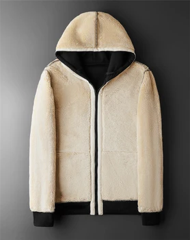 Winter Lambswool Coats Thicken Warm Jackets Long Sleeve Zipper Hoodies Casual Sports Fleece Black Coat Hooded Men Women Jacket 4 Winter Lambswool Coats Thicken Warm Jackets Long Sleeve Zipper Hoodies Casual Sports Fleece Black Coat Hooded Men Women Jacket 4