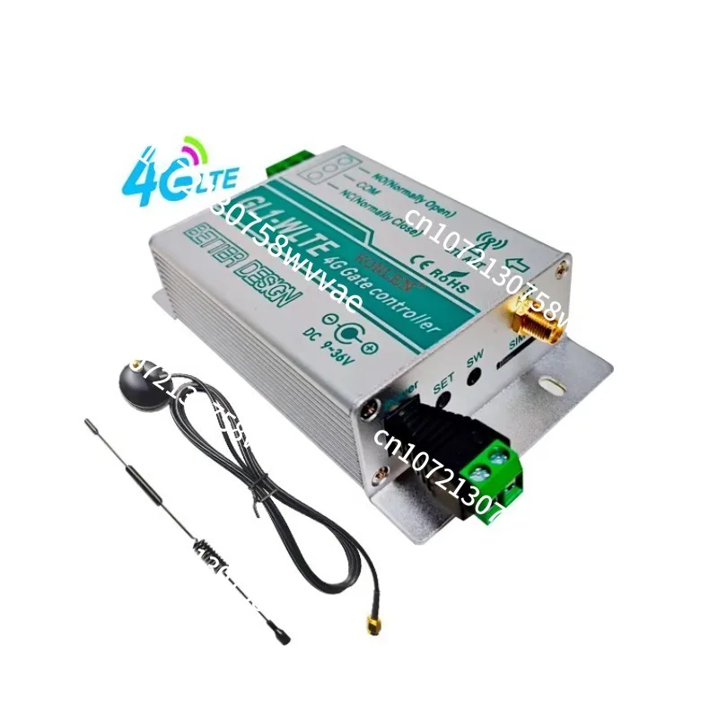 

4G LTE GSM Relay Controller Automatic Gate Opener APP SMS Call Electric Garage Swing Door Opener Remote Control Switch