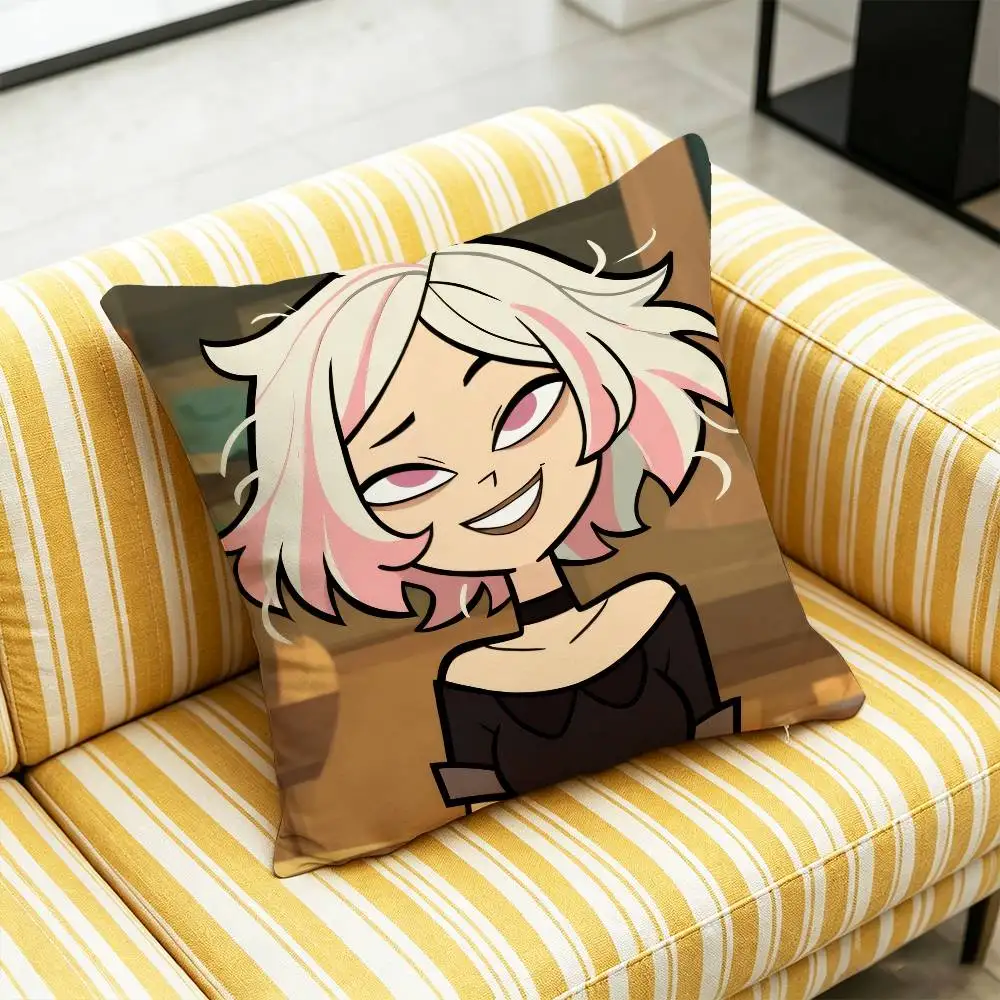For Gwen Total Drama Island Throw Pillow Cover Case Custom Gift Decorative Pillowcase Accent Cushion Covers