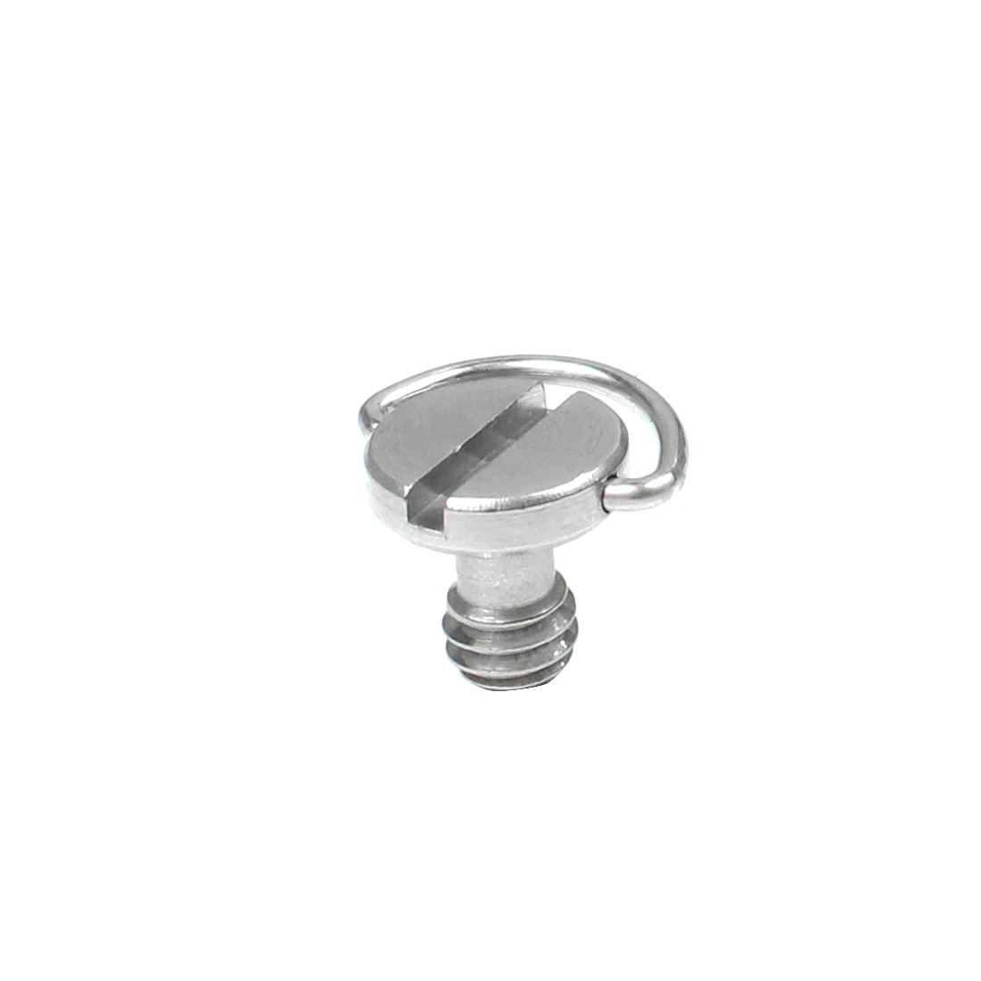6PCS 1/4 "Stativ Schrauben D-Ring Edelstahl Schnellwechselplatte Adapter für DSLR Kamera Einbeinstativ Licht foto Studio Teile – Detail 4