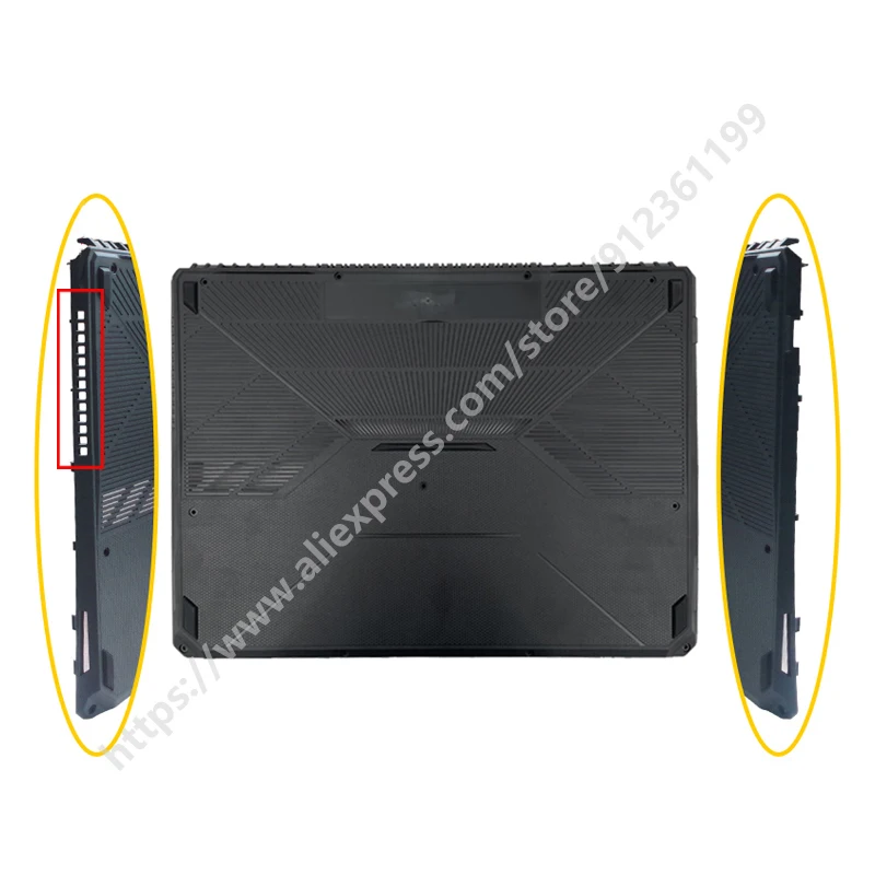 Pokrywa Zamienna Do ASUS TUF Gaming FX86 FX505 FX86F/S FX95 FX505G Laptop LCD Tylna Pokrywa Ramka Przednia Zawiasy Klawiatura — zdjęcie produktu 6