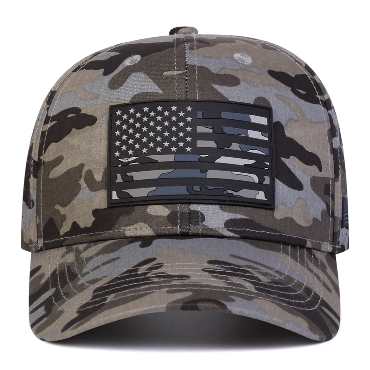 Unisex Amerikanische Flagge Stickerei Baseball Net Caps Frühling und Sommer Outdoor Einstellbare Casual Hüte Sonnenschutz Hut Sport Kappe – Detail 3