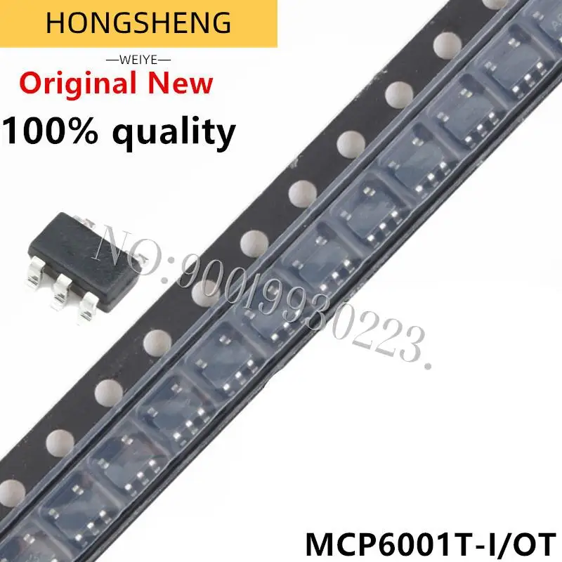 100% New 10pcs/lot MCP6001T-I/OT CP6001T-I SOT23-5 MSOT23 MCP6001 SMD MCP6001T