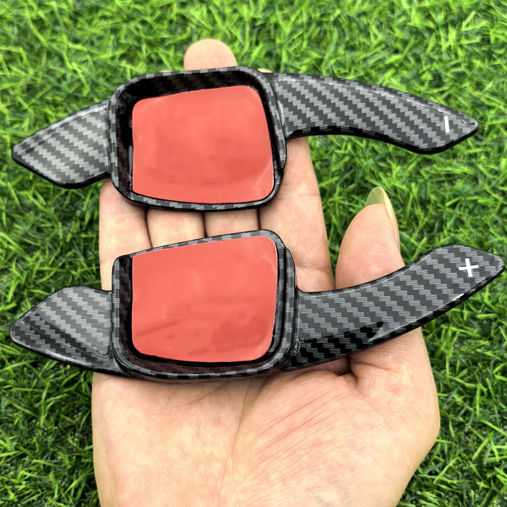 Accesorios de Palanca de Cambios con Impresión de Fibra de Carbono ABS para Volkswagen Amarok, VW Jetta, Nivus, Virtus, T-Cross, Golf MK8 R, GTI, Crossfox