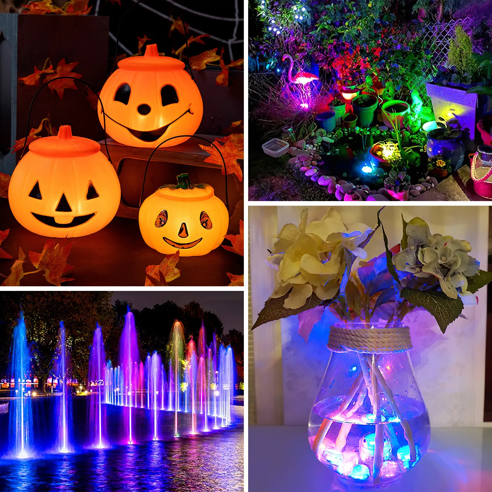luzes-led-submersiveis-com-controle-remoto-a-prova-d'Agua-para-decoracao-de-aquarios-tanques-de-peixes-e-vasos-com-mudanca-de-cor-vermelha