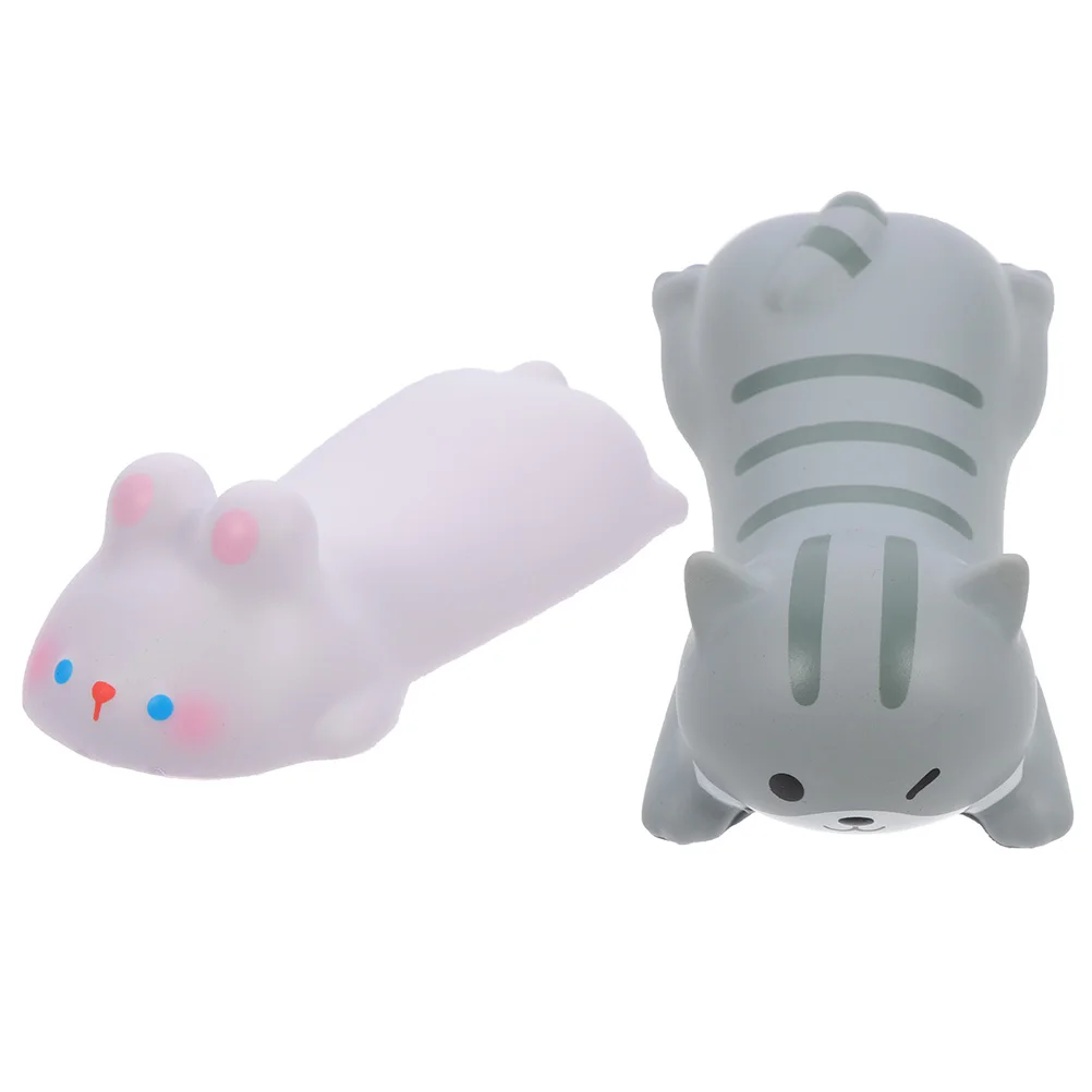 

2pcs Cartoon Animal Mouse Pad Comfortable Non-Skid Support Cushion For Computer Gaming Office Mouse Pad Wrist Support Ergonomic