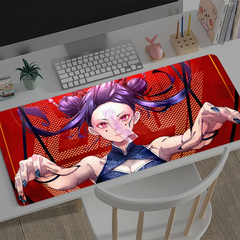 

Gaming Mouse Pad Arknights chen Office Carpet Mouse Mats Gamer Rug Desk Accessories Computer Table Pads PC carpet Anime Mousepad