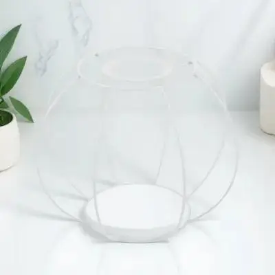 

Винтажный металлический каркас абажура, прочный кронштейн для абажура «сделай сам», потолочный чехол для настольной лампы, проволочный держатель абажура, декоративная рамка