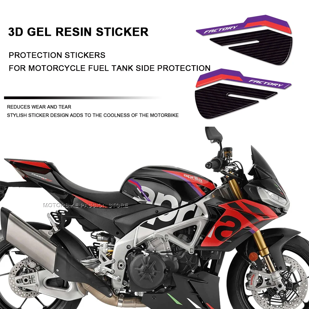 for Aprilia Tuono V4 RSV4 stickers waterproof Motorcycle Stickers 3D Guards 2023