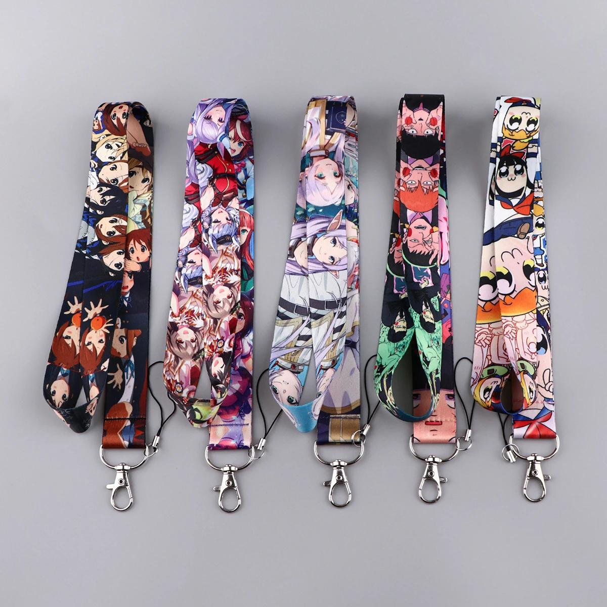 Anime Series Lanyard For Keys Phone Neck Straps Hanging Rope Student Card Works Card Lanyards ID Card Mobile Straps image 3