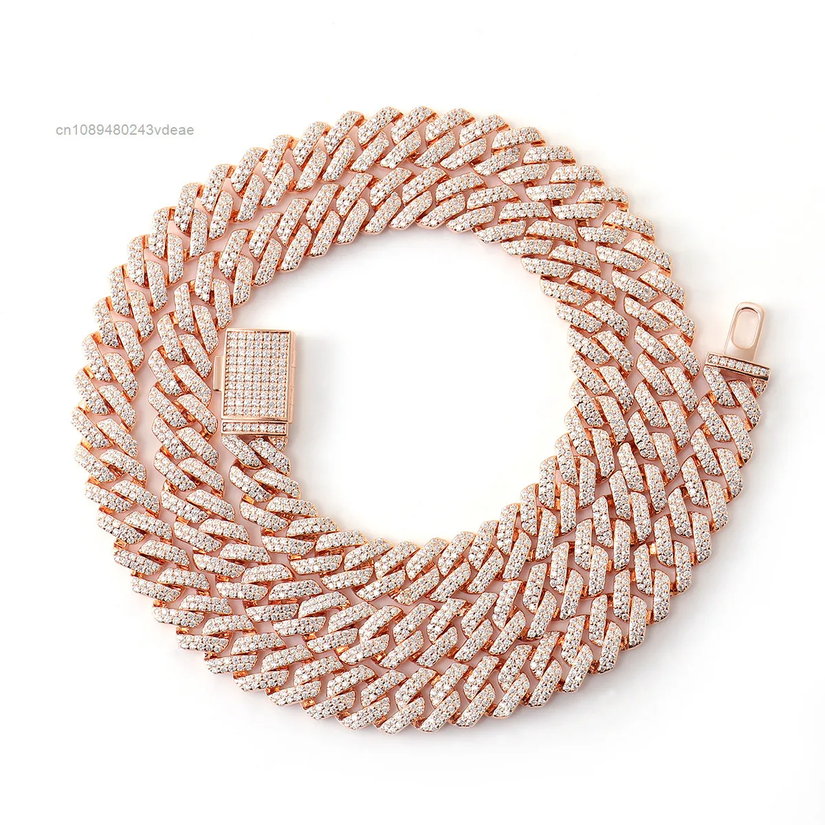 

10 мм 12 мм настоящее золото 18 карат кубинская цепочка индивидуальное муассанитовое ювелирное ожерелье с бриллиантами в стиле хип-хоп с сертификатом GRA браслет