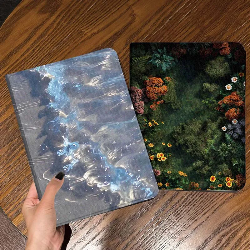 

Blue Water Ripple Shine Gift Tablet Case For Samsung Galaxy Tab S7 S8 S9 S10 FE Lite