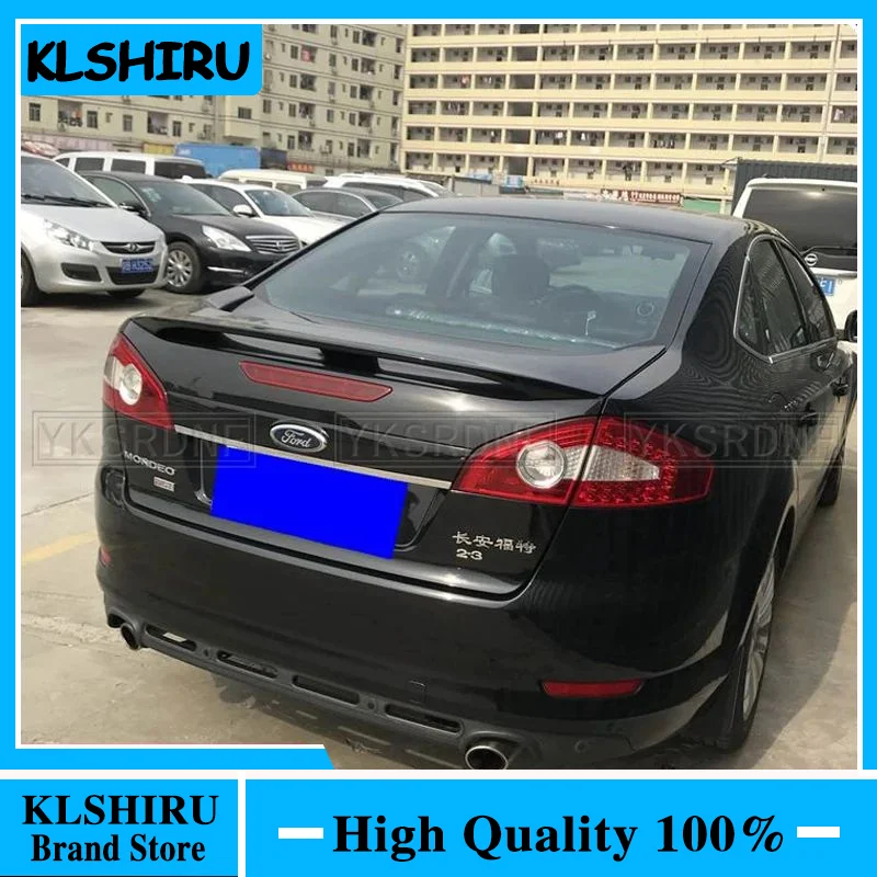 

For Ford Mondeo Spoiler High Quality ABS Material Car Rear Wing Primer Color Rear Spoiler For Ford Mondeo Spoiler 2006-2010