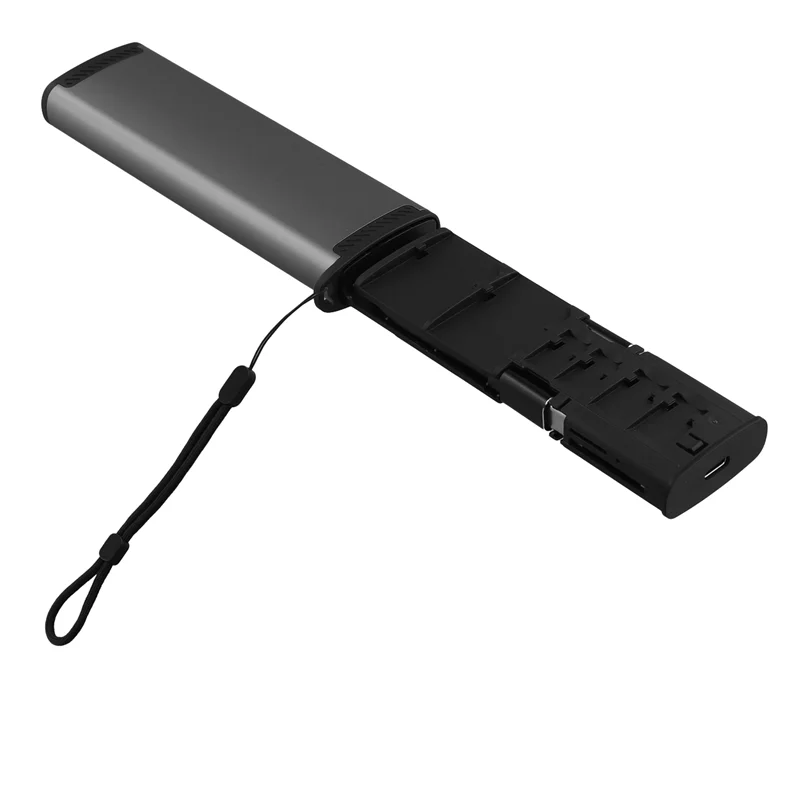Hohe Qualität-13 In 1 USB Typ C OTG Adapter Multifunktions Daten Draht Stange SIM KIT TF Karte Speicher Reader Lagerung fall Halter