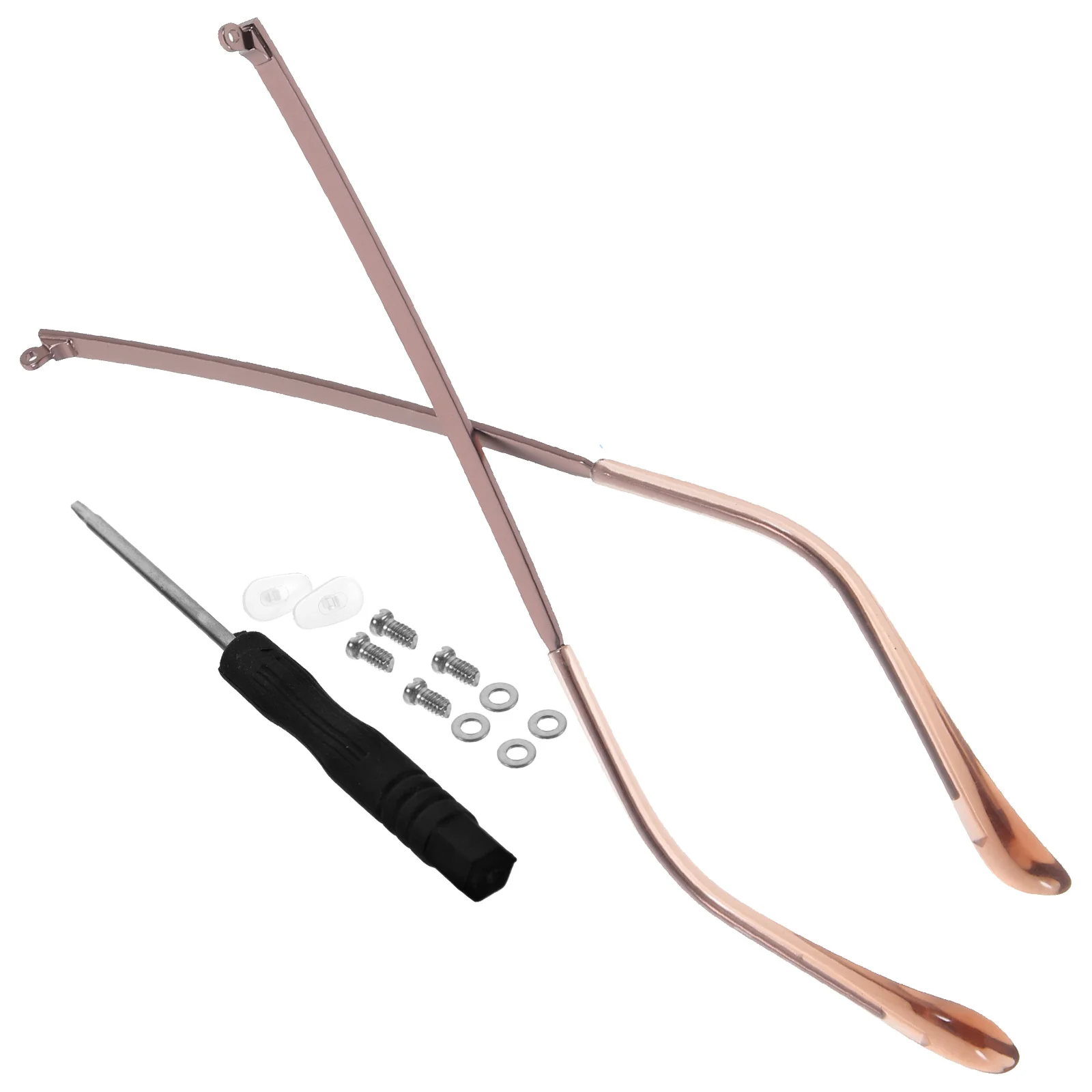 

Glasses Accessories Eyeglass Arms Replacement Metal Universal Repair Kit Non Slip Easy Install Comfortable Glasses Legs Parts