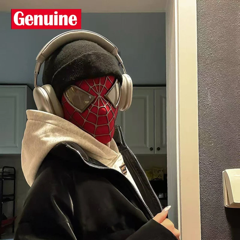 

Лидер продаж 1:1 Marvel Человек-паук Топи маска Человек-паук лицо съемные линзы тушь для ресниц 3d косплей костюм подарки на день рождения и Рождество игрушки