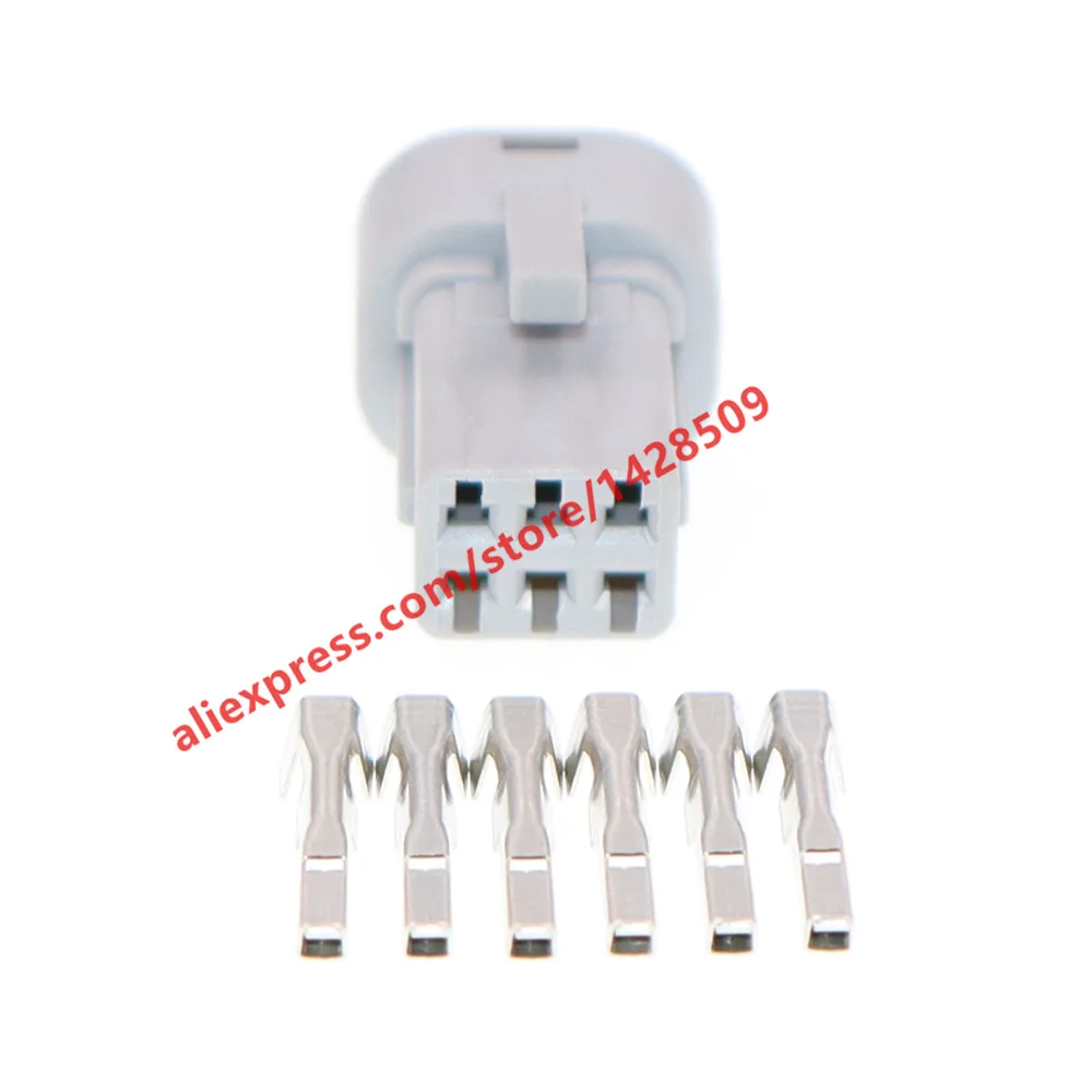 1 Pcs 6 Pin 1.2 Series Automotive Electronic Door Handle Cable Socket MG644483-4 7222-1865-40 MG614130-4 7123-1865-40