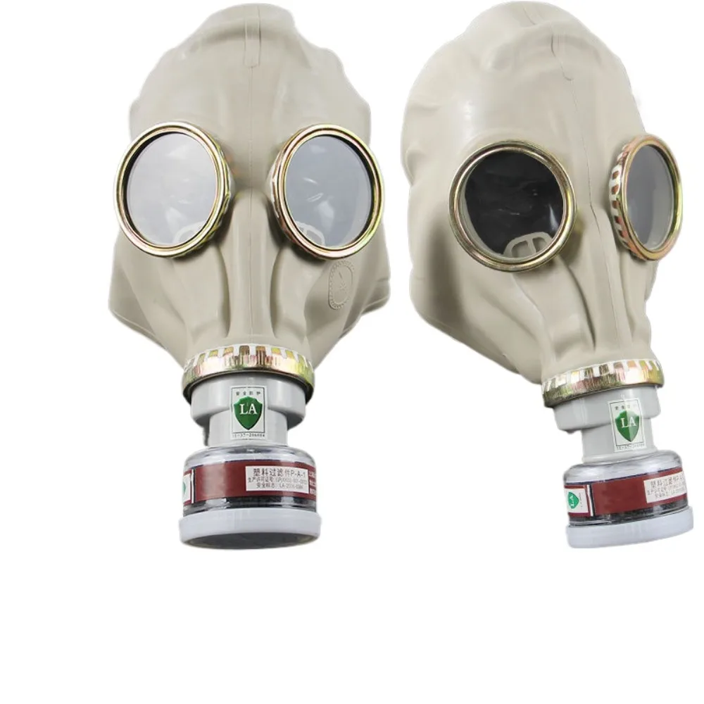 

Multipurpose Black Gas Full Mask Respirator Painting Spray Pesticide Natural Rubber Mask Chemical Prevention Mask