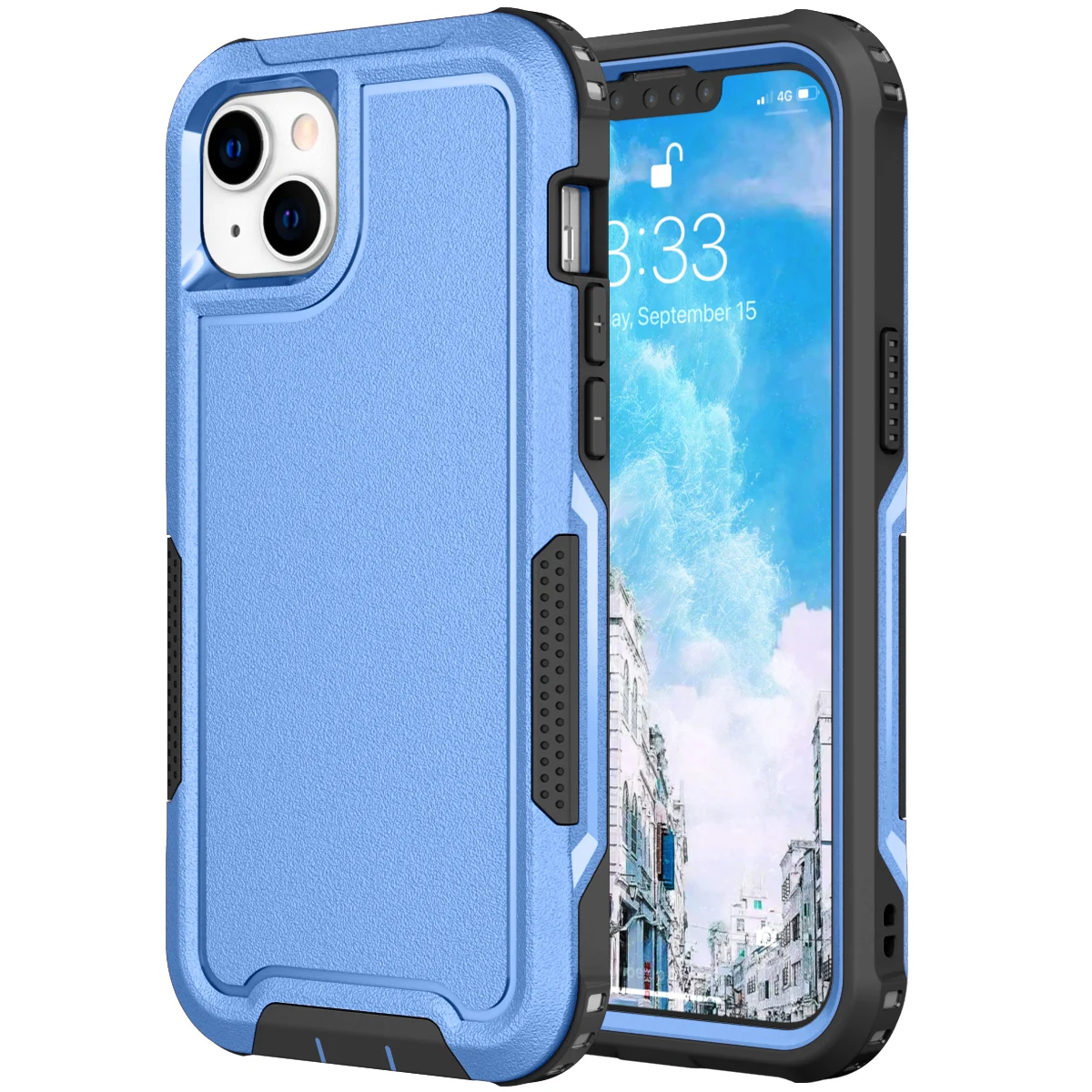 

for iPhone 14 Pro Max Case Heavy Duty Full Body Shockproof Hybrid Bumper Cover for iPhone 14 Max (2022)