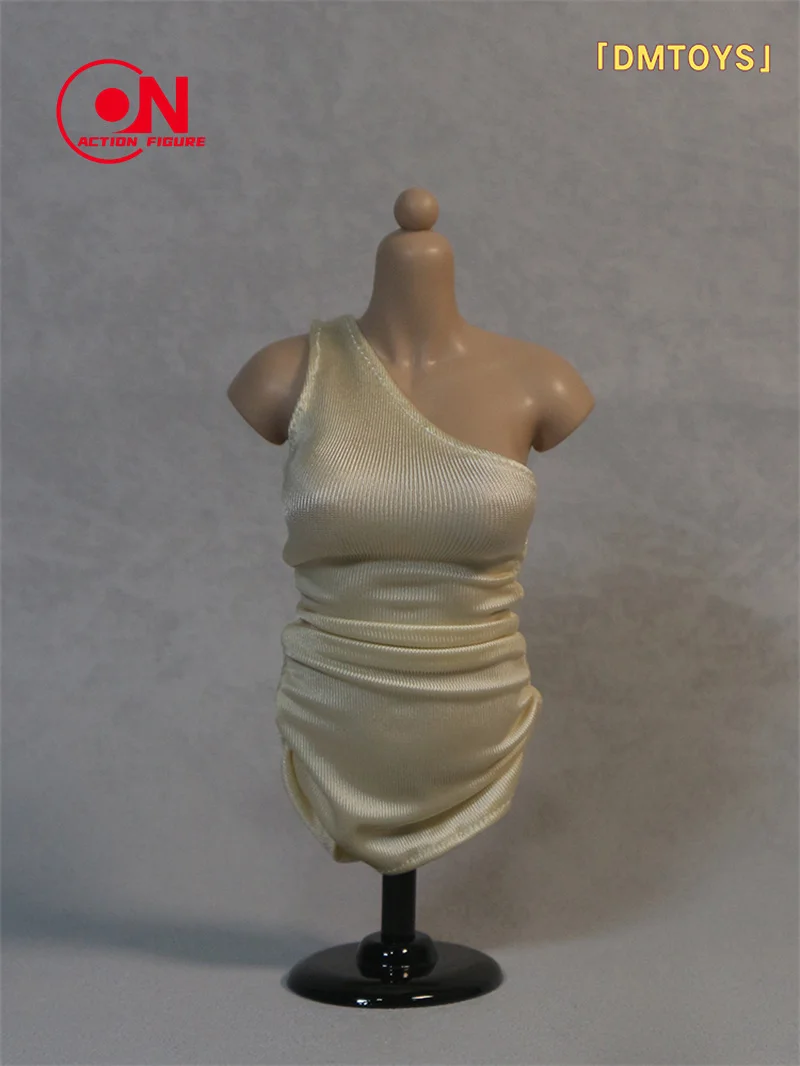 Dmtoys df077 escala 1/6 ombro único cintura saia apertada roupas modelo caber 12 "feminino soldado figura de ação corpo bonecas
