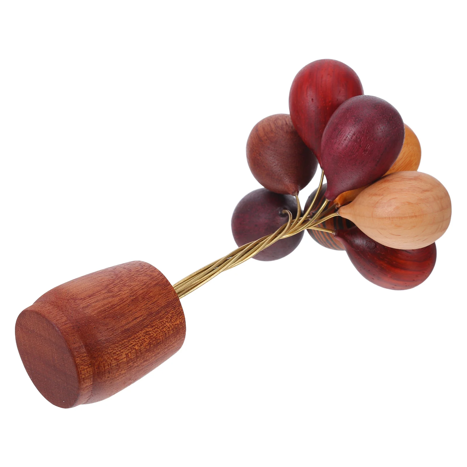 

Mini Wooden Balloon Table Centerpiece 5.7x3.3x3 Rustic Desktop Balloon Artware Party Wedding Decoration Mini Decoration