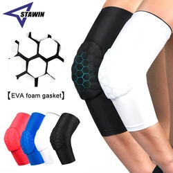 1 pc esportes cotovelo suporte manga favo de mel acolchoado braço protetor comum respirável cotoveleiras ciclismo correndo basquete braço guarda