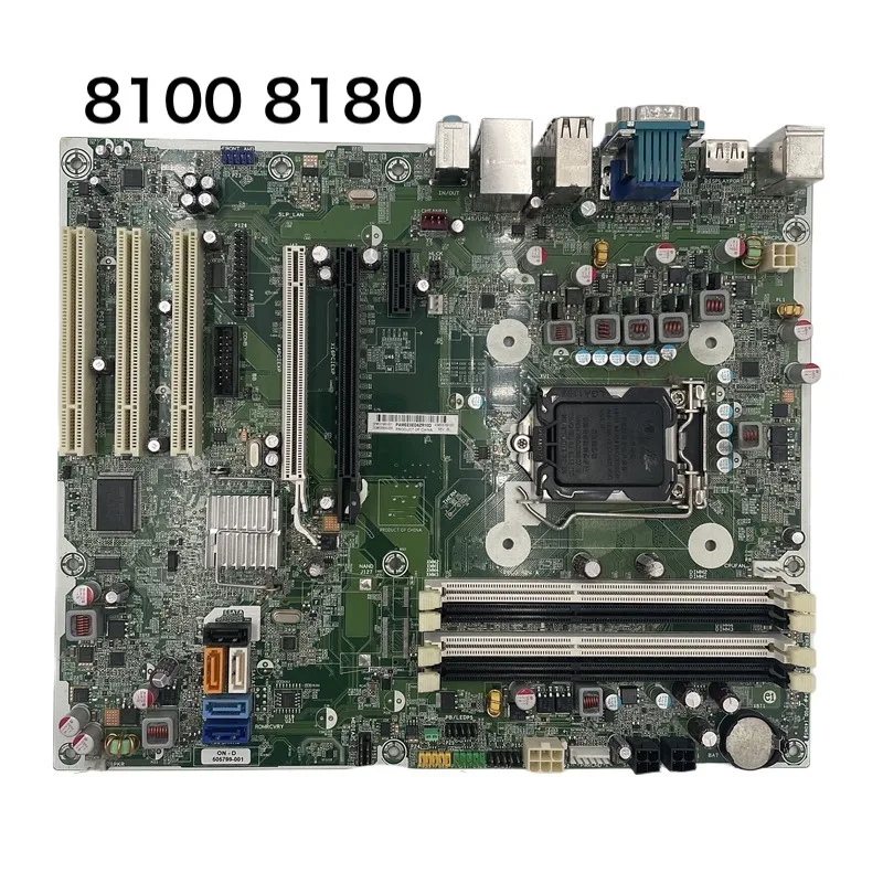 Para placa-mãe HP Compaq 8100 8180 CMT 531990 -001 505799 -001 505800 -001 Placa-mãe 100% testada OK totalmente funcionando frete grátis