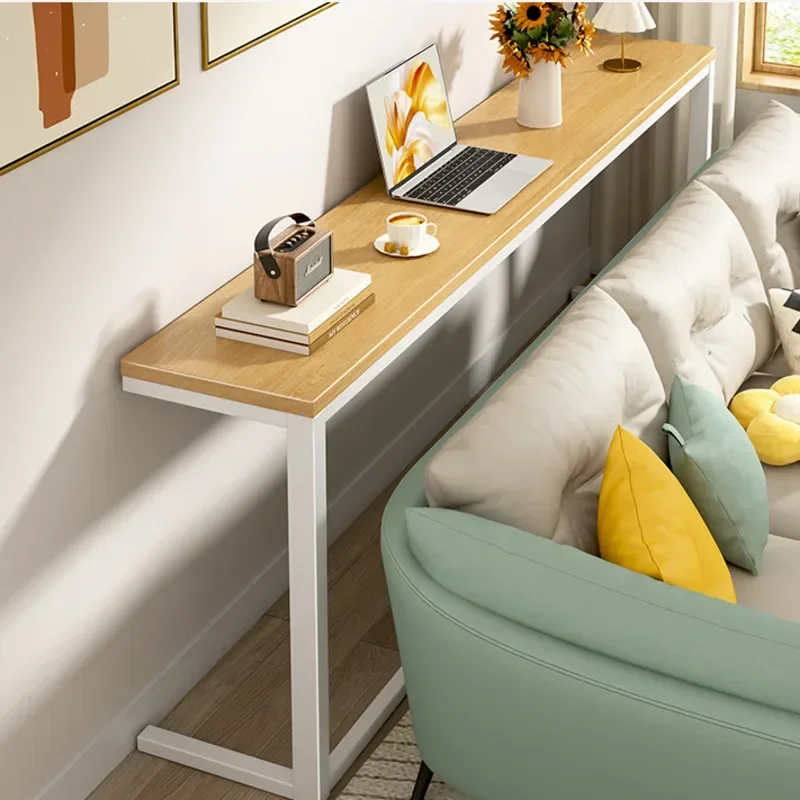 

Multi-functional Sofa Storage Rack Bedside Narrow Seam Long Table Bed End Depends On The Wall To Save The Space To Receive