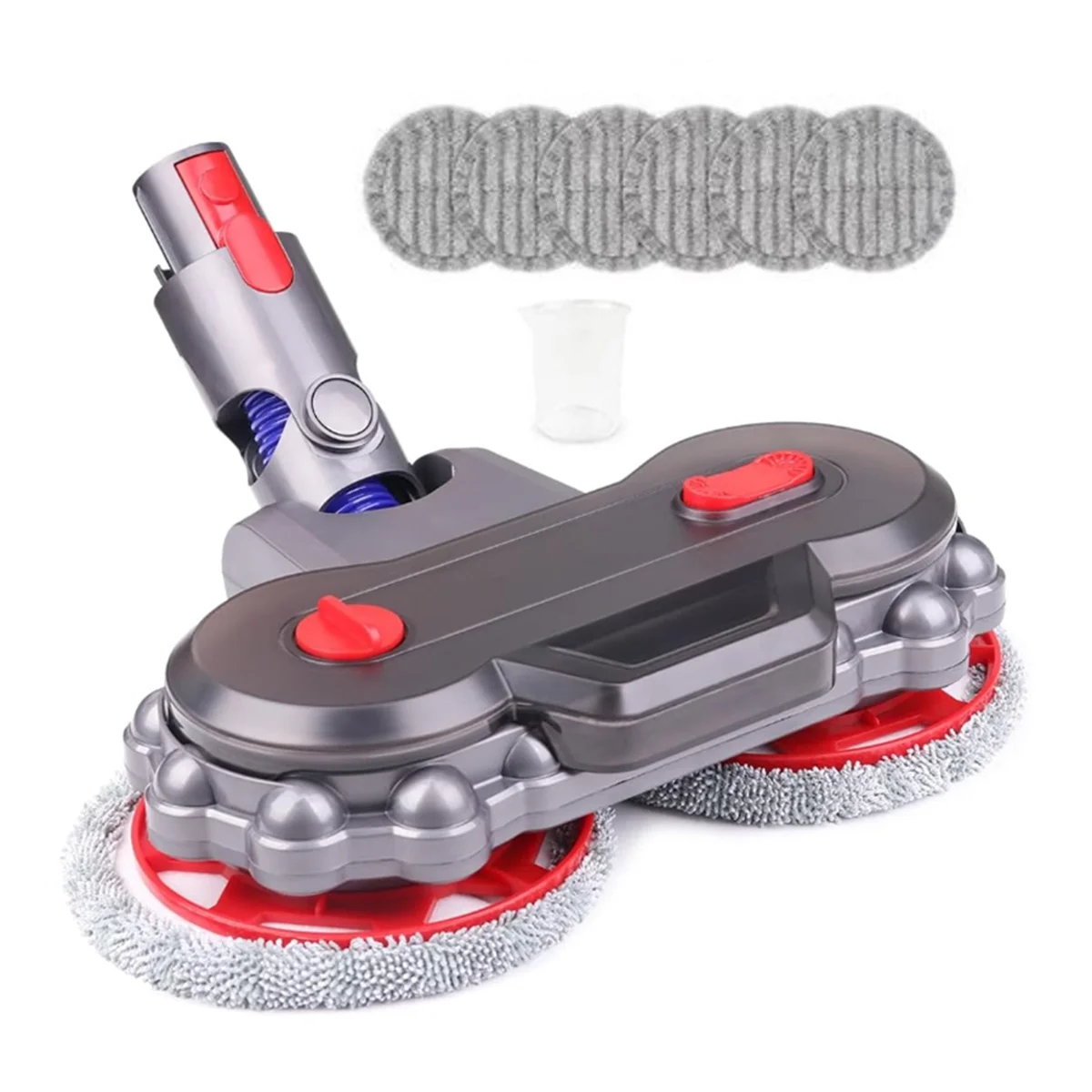 Floor Mop Head for Dyson V12 Slim / V10 Slim Vacuum Cleaner Electric Mop Attachment with Detachable Water Tank and Mop