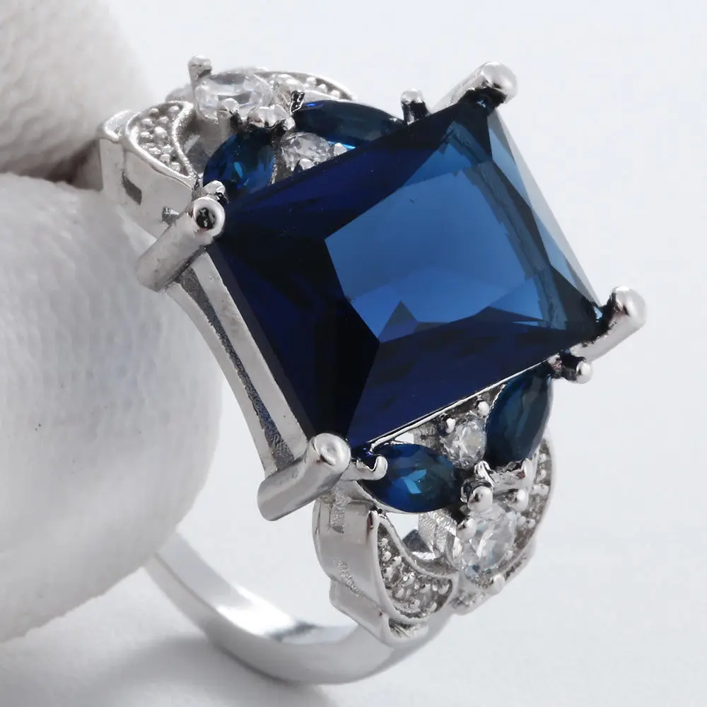 925 S925 Reiner Sterling-Silberring Neuerscheinung Luxuriöser Roter Rubin-Verlobungsring Schicker Fingerring Hochwertiger Silberschmuck – Detail 10