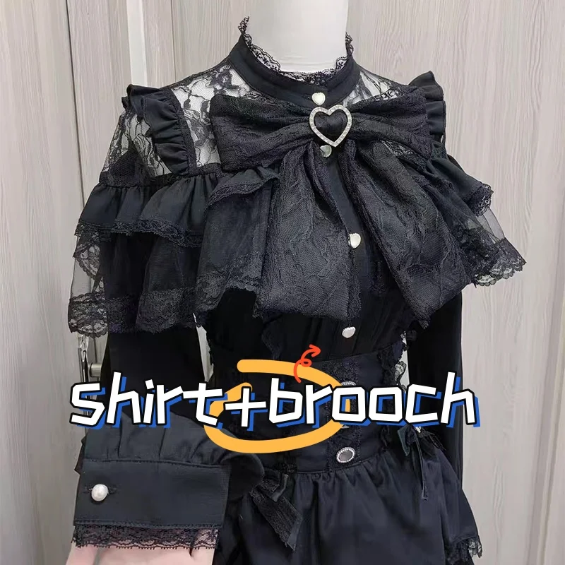 Long balck shirt