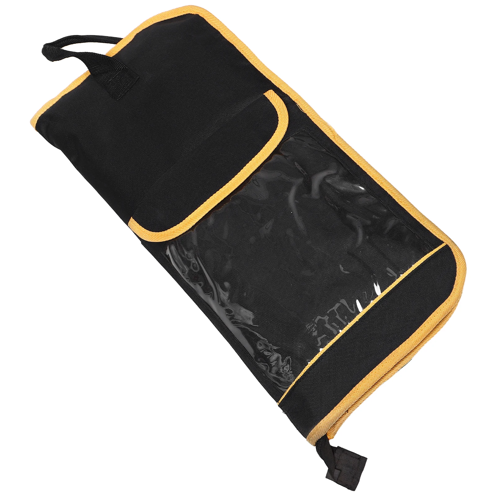 

Dumb Drum Waterproof Bag Drummers Organizer Case Drumsticks Pad Travel Storage Box