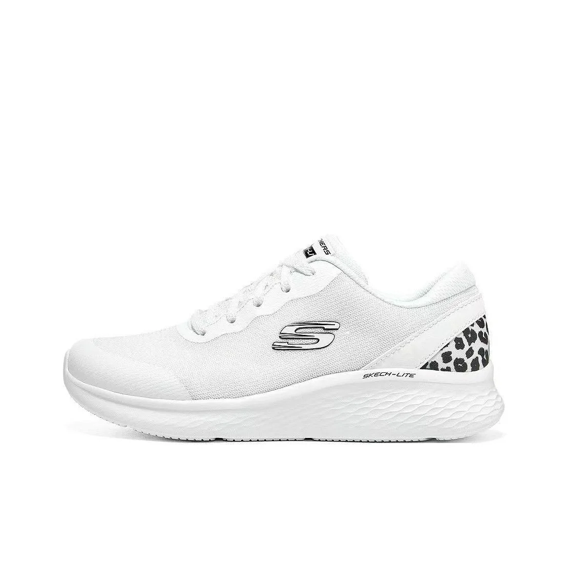 scarpe-da-corsa-casual-basse-in-rete-go-da-donna-skechers-bianche-e-nere