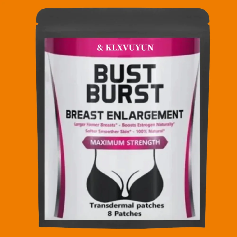 

Bigger Breast Enlargement Enhancement Firmer Fuller Larger Bust, Transdermal Patch, Made In Usa