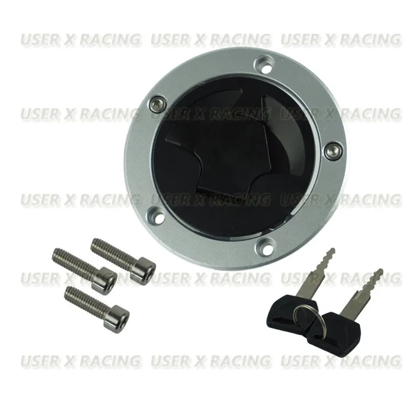 

USERX Universal Motorcycle Modified parts Fuel tank cover lock Oil door lock for Kawasaki ZX6R zx10r ZX 14 zx14 Z1000 Z750