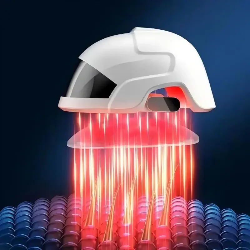 

Red Light Laser Helmet for Hair Growth & Anti Hair Loss Therapy Personal Care Product for Hair Regrowth